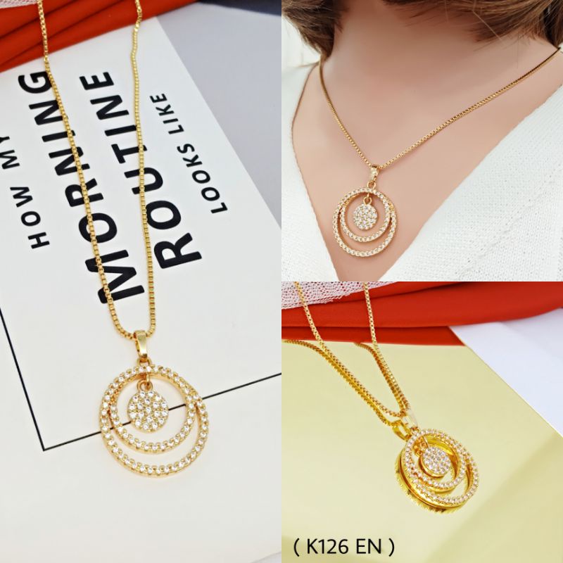 Kalung Xuping Wanita Liontin Murah K126 EN