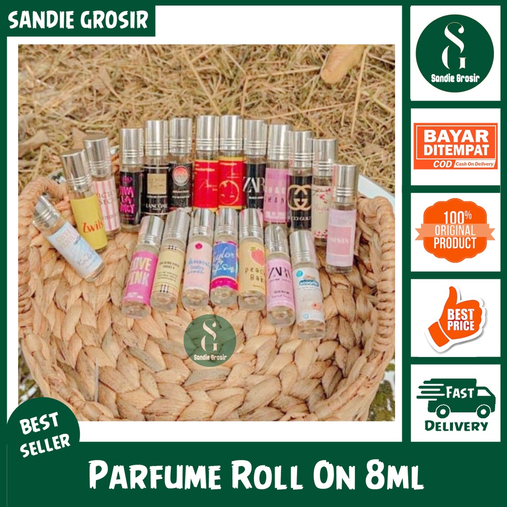 Parfume Roll On Parfum Thailand Unisex 8 ml Non Alkohol - SG