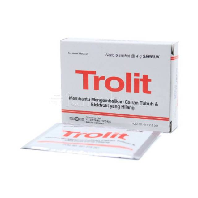 Trolit 1 box isi 6 sachet Bintang Toedjoe