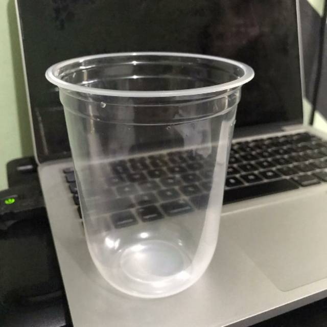 

Cup Plastik PP POLYCUP 16oz Oval 9 gram