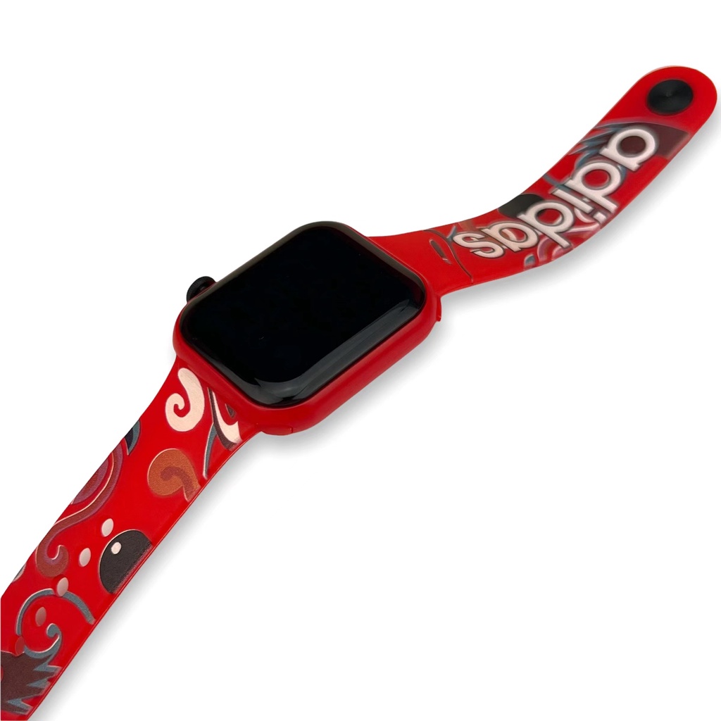 COD fashion karet elektronik digital LED pria, wanita, anak-anak dan remaja lampu putih M122-M151-merah