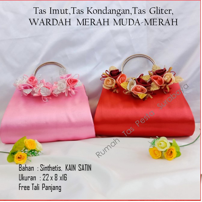 PAKET TAS PESTA WARDAH MODEL CLUTH DANSELEMPANG , 2 TAS ONGKIR TAS BEST SELLER MURAH MEWAH DAN ELEGAN