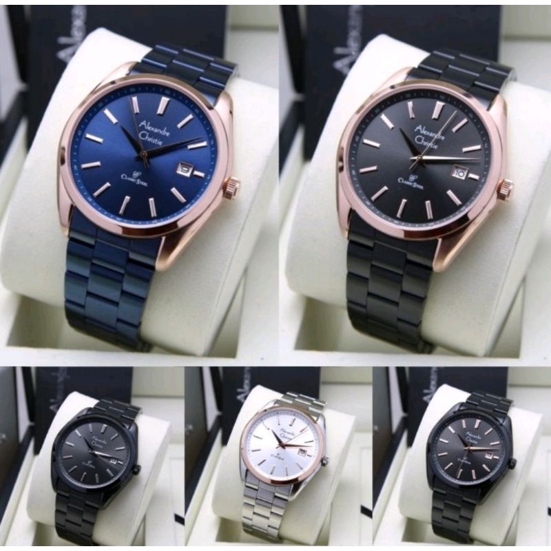 Jam Tangan Pria Alexandre Christie Ac 8656 / Ac8656 Original