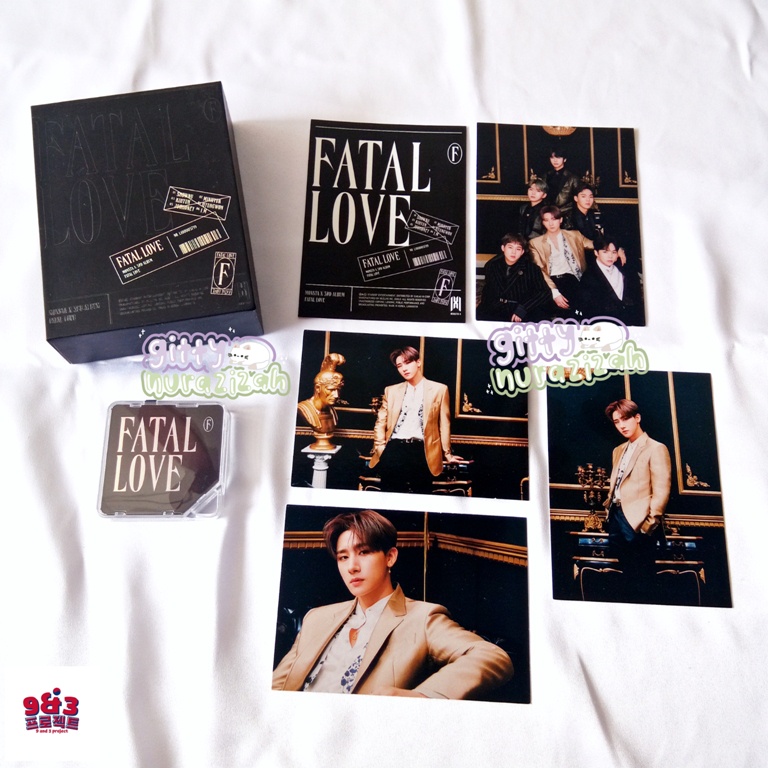 MONSTA X KIHNO KIT FATAL LOVE IM CHANGKYUN SET