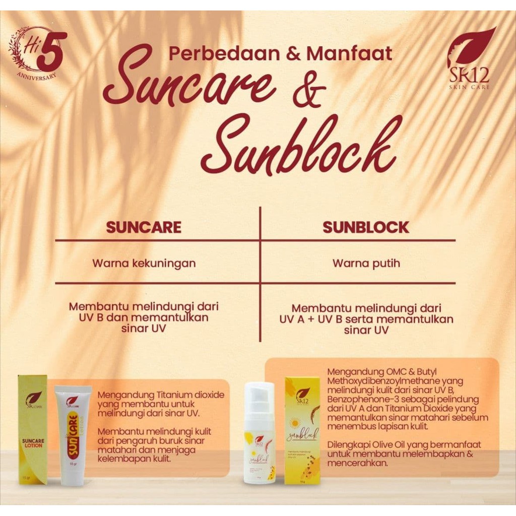 Suncare SR12 Sunscreen Wajah Berminyak dan Berjerawat Anti UV Untuk Dewasa Anak Skincare Ori