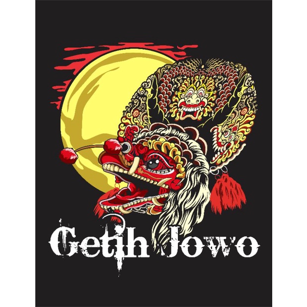 T-shirt kaos/ barong/ jaranan/Gandrung/ Banyuwangi art