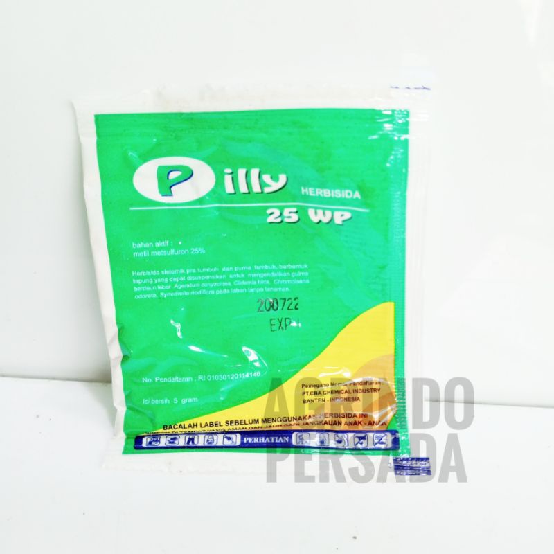 Herbisida Pilly 25WP 5gram | Pilly 5 gram | Pilly 5gram