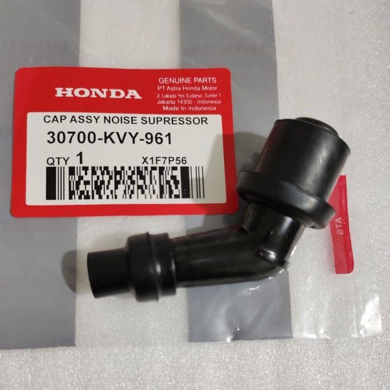 cop Kop Cangklong Tutup Busi Honda Beat Scoopy Karbu Ori 30700-KVY-961