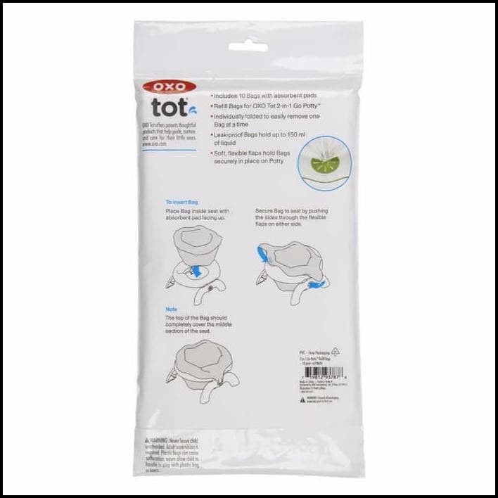 OXO TOT 2IN1 GO POTTY REFILL BAGS