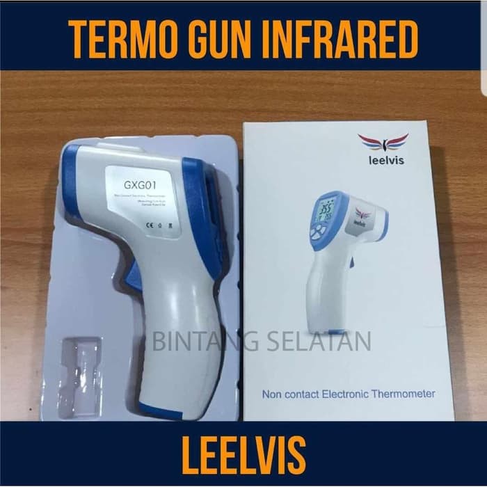 TERMOMETER TERMO GUN LEELVIS PENGUKUR TEMPERATUR SUHU