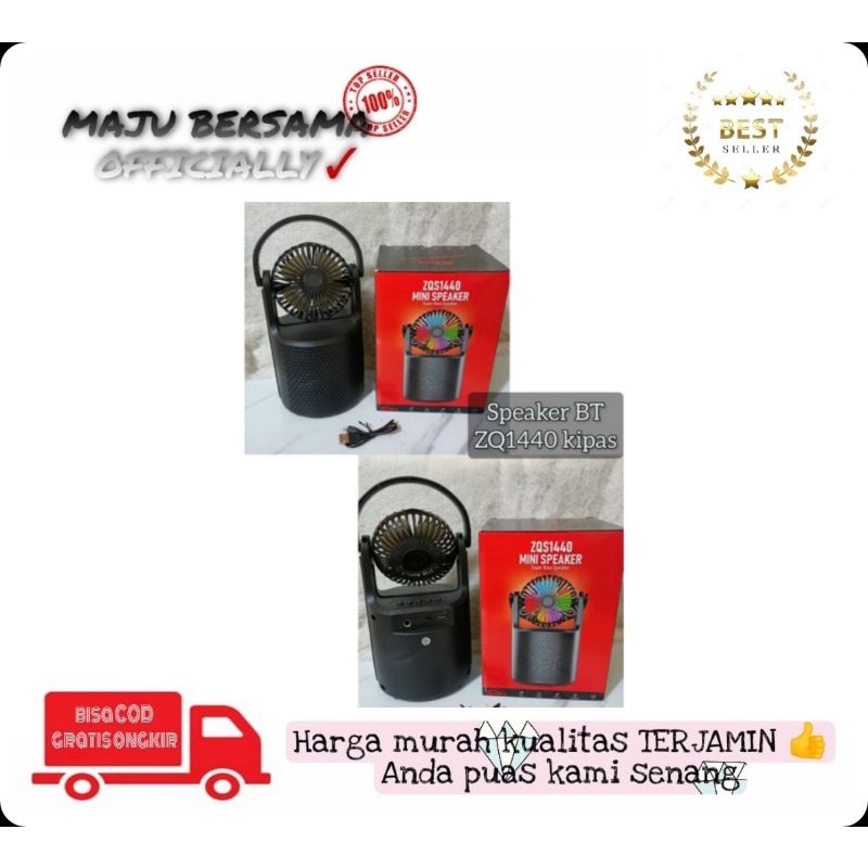 MB - Speaker Bluetooth Kipas BT - ZQS1440 kipas speaker bluetooth ZQS1440