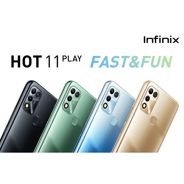Infinix Hot 11 Play 3GB+32GB / 4GB+64GB Garansi Resmi Infinix 1 Tahun-3