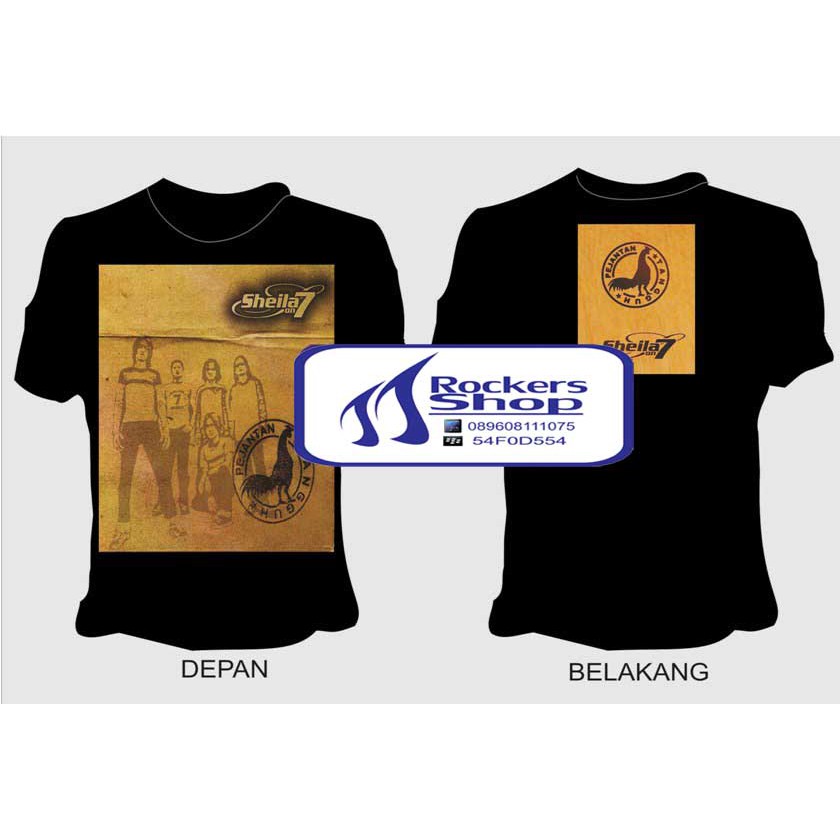 KAOS SHEILA ON 7 ALBUM PEJANTAN TANGGUH
