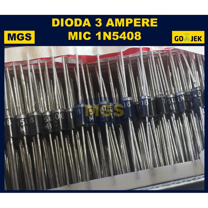 100Pcs Dioda 3A 1N5408 MIC