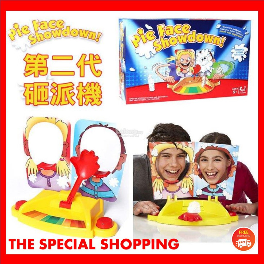best pie face game