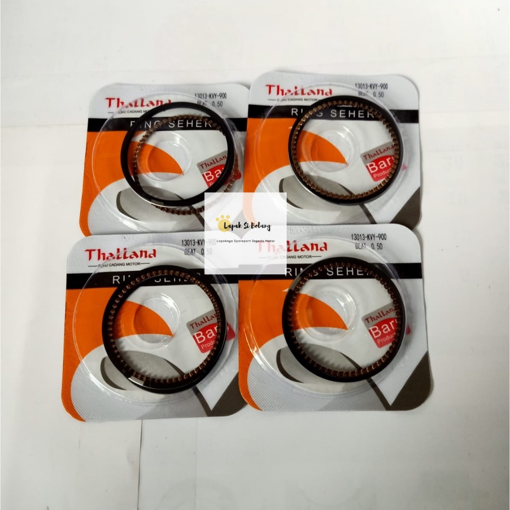 PISTON RING SEHER HONDA BEAT SCOOPY KVY/KZL