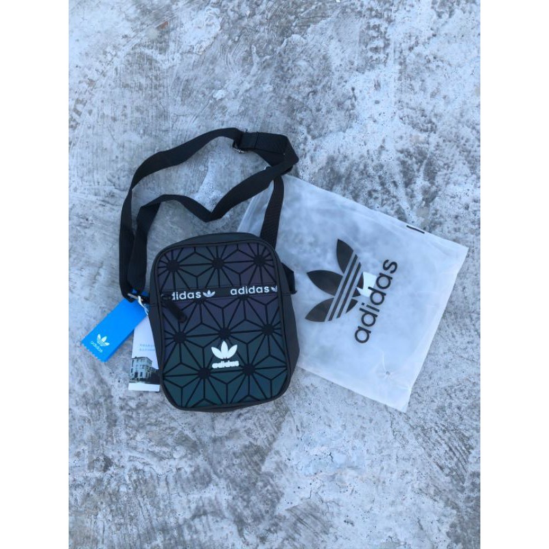 adidas reflective sling bag