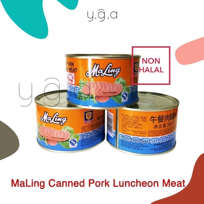 

f0fbfe0 Maling Canned Pork Luncheon Meat / Daging Maling (Non-Halal) Ds1Gkk