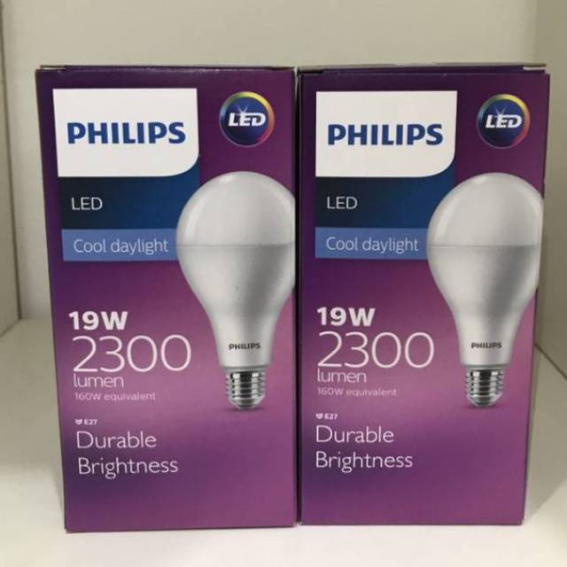 Lampu LED philips bulb 19 watt w 19w 2300 lument mycare Original SNI Super Terang E27 6500K CDL