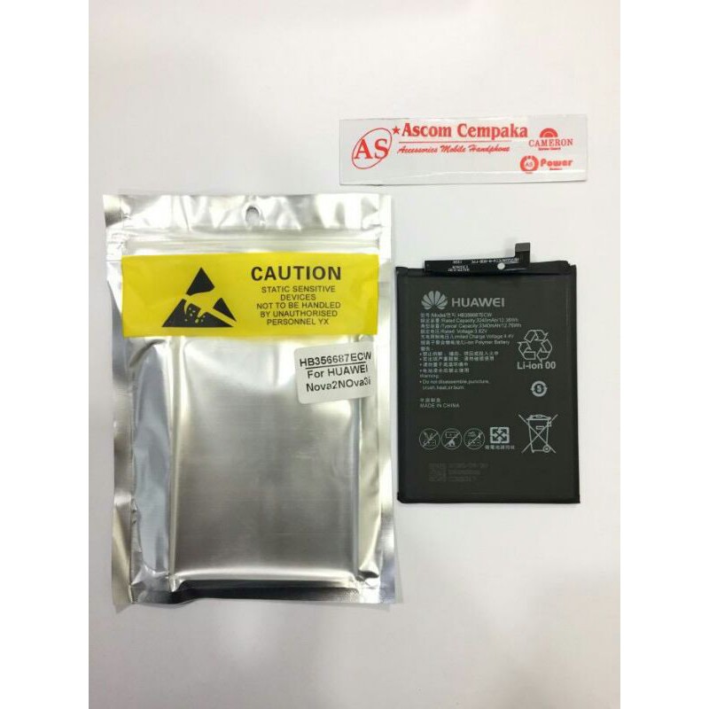 Y7 PRIME/Y7 PRO Baterai Honor HB396689ECW Original