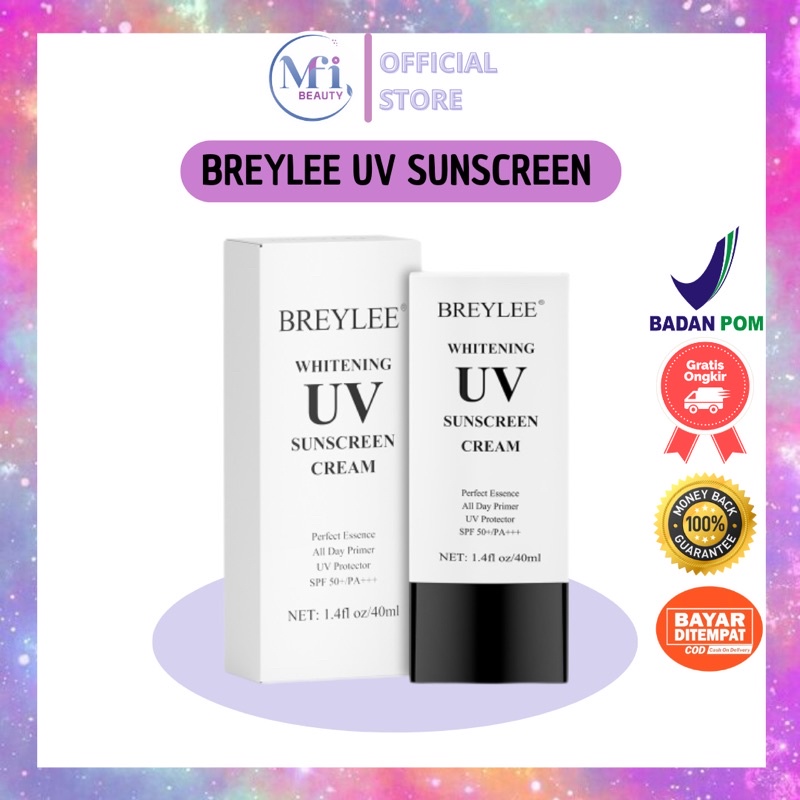 [READY STOCK] BREYLEE WHITENING UV SUNSCREEN CREAM - CREAM TABIR SURYA