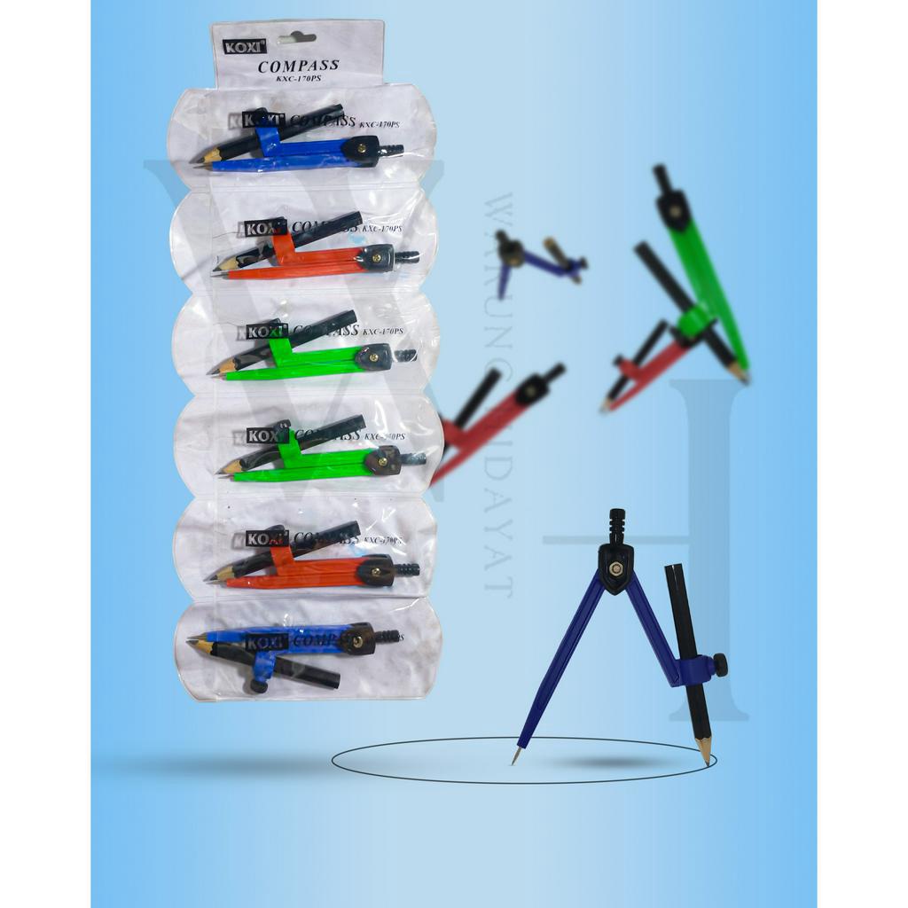 

satu set jangka panjang isi 6