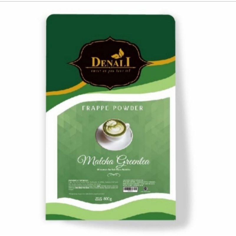 

Denali Powder Matcha Greentea - 800gr