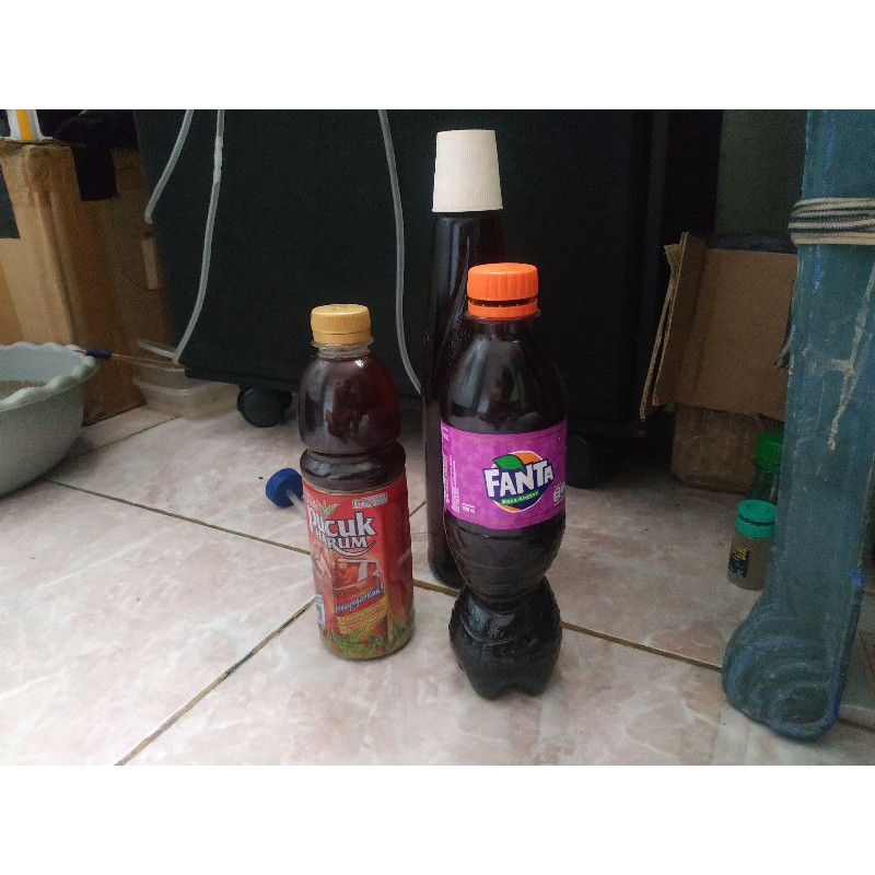 Ekstrak Daun Ketapang 350 ml Untuk Ikan Hias dan Kura - kura