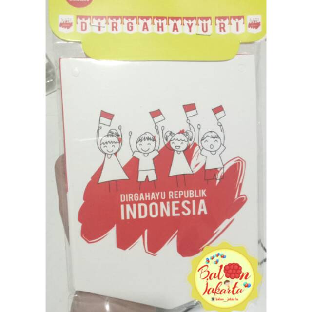 FLAG DIRGAHAYU RI 17 AGUSTUS