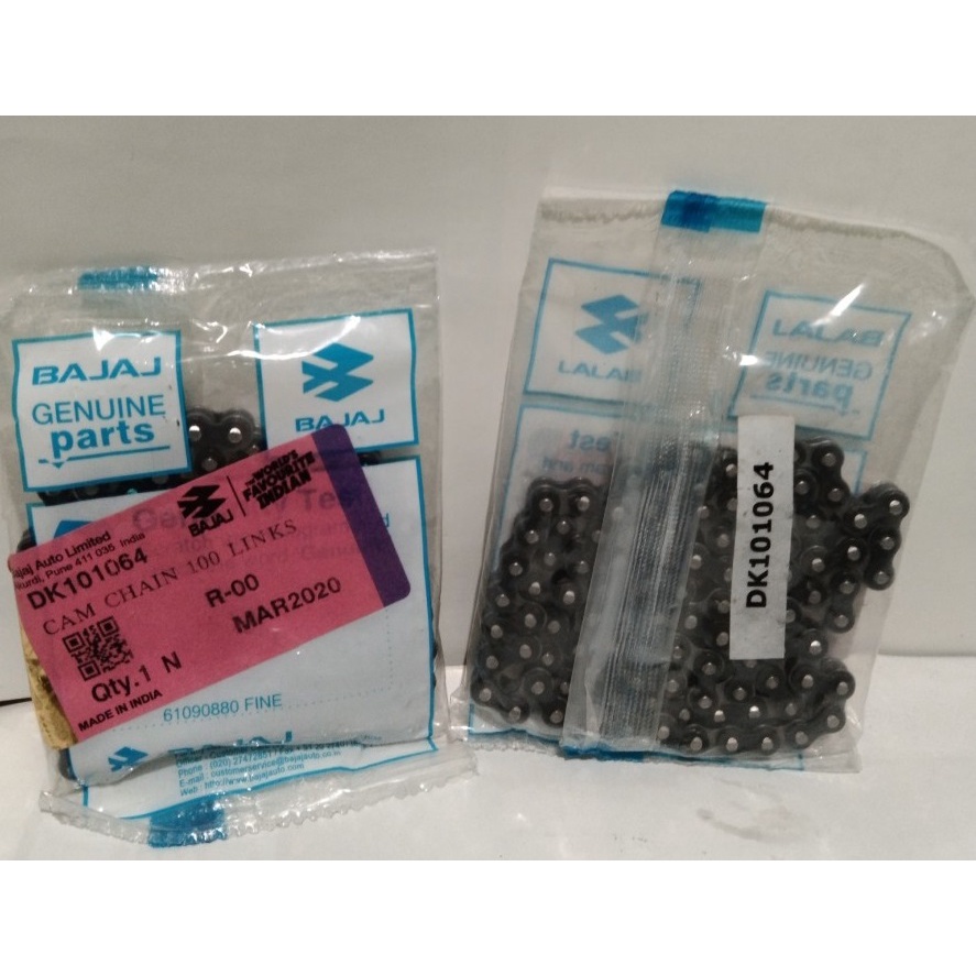 RANTAI KETENG CHAIN TIMING MOTOR BAJAJ PULSAR 220 ASLI ORIGINAL