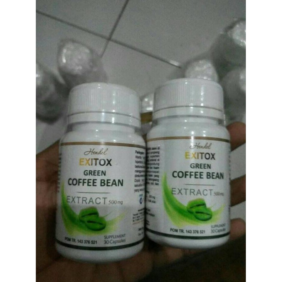 Diet Original-Asli-K741R9W- Hendel Exitox Green Coffee Obat Diet,Pelangsing Badan ,Peluntur Lemak