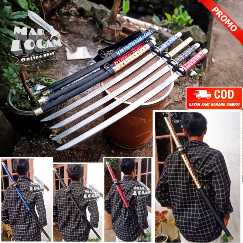 CUMA ADA DISINI!!! Khunto Custom model WD polos no kanji katana Walking dead samurai murah dijamin