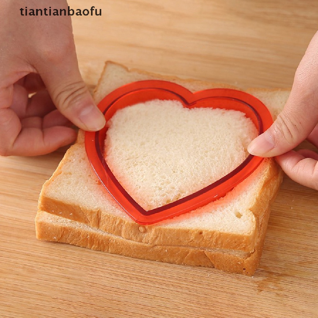 Cetakan Pemotong Roti Panggang Sandwich Diy Untuk Anak