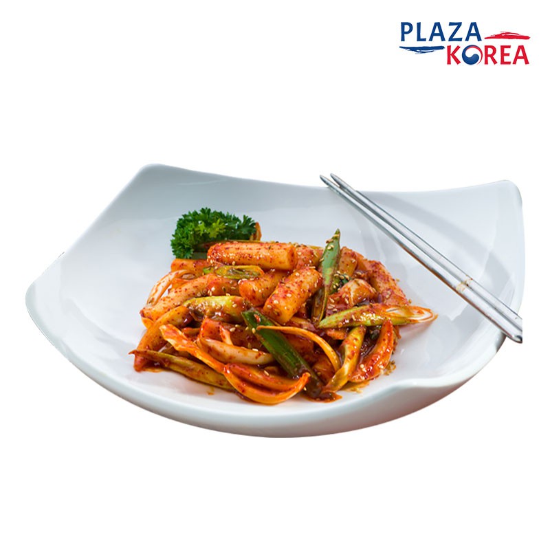

PLAZA KOREA TTEOKBOKKI 200 GR + SAUCE FRESH - TTEOK TOPOKKI TOKPOKI KOREAN FOOD RICE CAKE KUE BERAS KOREA