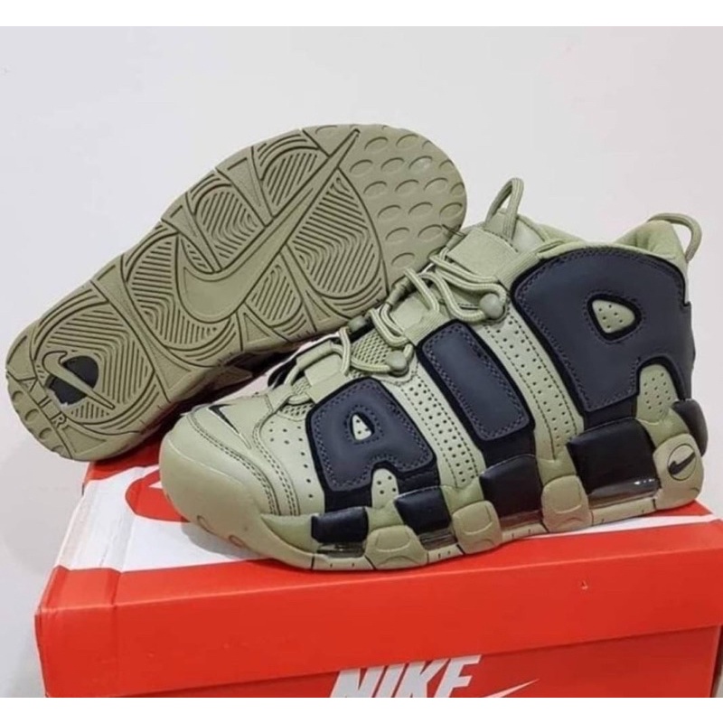 Nike air more up tempo dark stucco