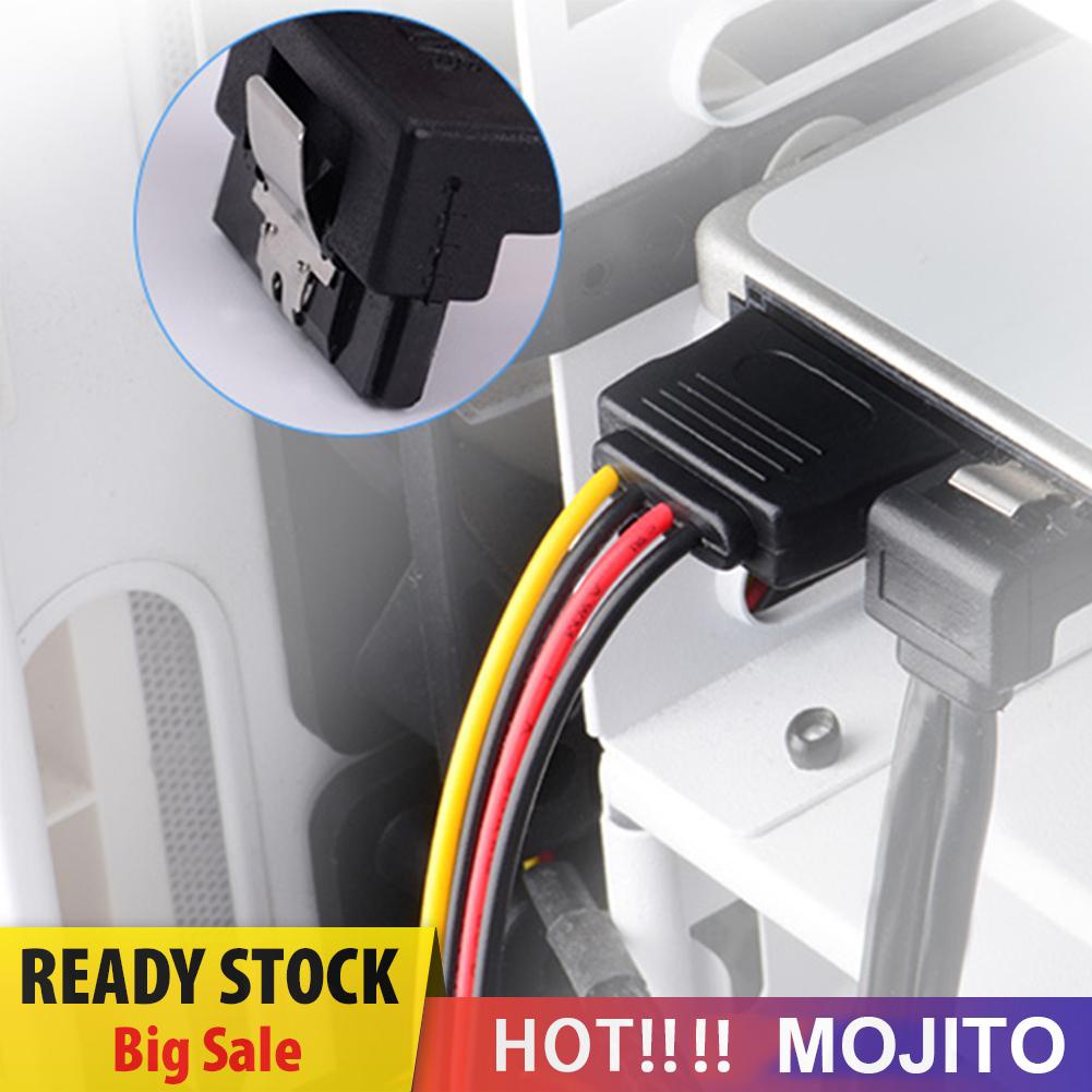 MOJITO 15Pin SATA Port to 2 15Pin SATA Splitter Cable Extender Power Adapter Cable