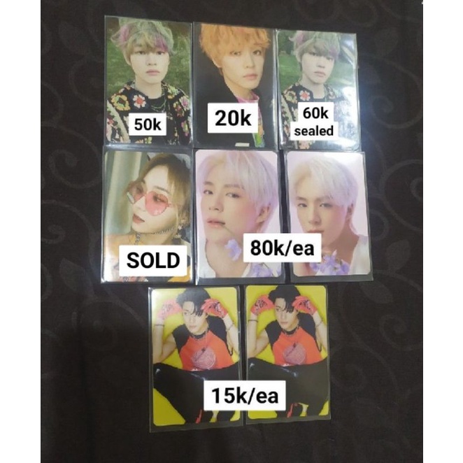 Photocard nct dream hot sauce candylab mumo