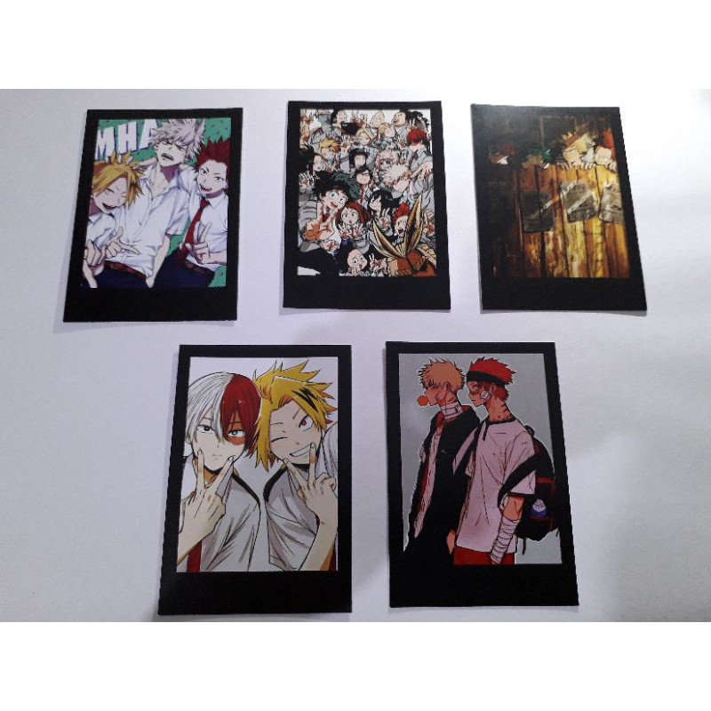 Polaroid anime boku no hero academia