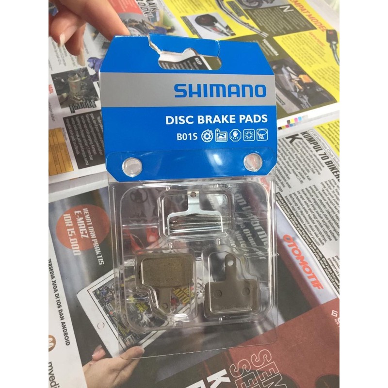 Brake Pad Shimano / Kampas Rem Cakram Shimano