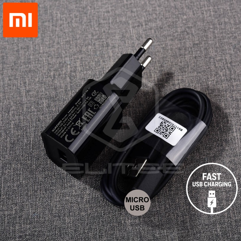 ORIGINAL Charger Xiaomi Fast Charging 2A MDY08EO Casan Xiaomi Redmi 4A 4X 5A NOTE 5 6A