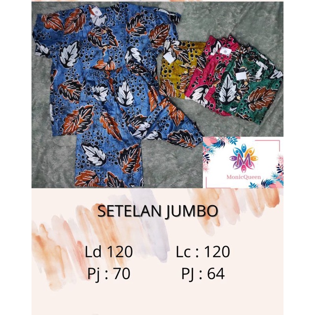 setelan wanita rayon lengan pendek/ setelan wanita rayon jumbo pendek / baby doll lengan pendek / ju