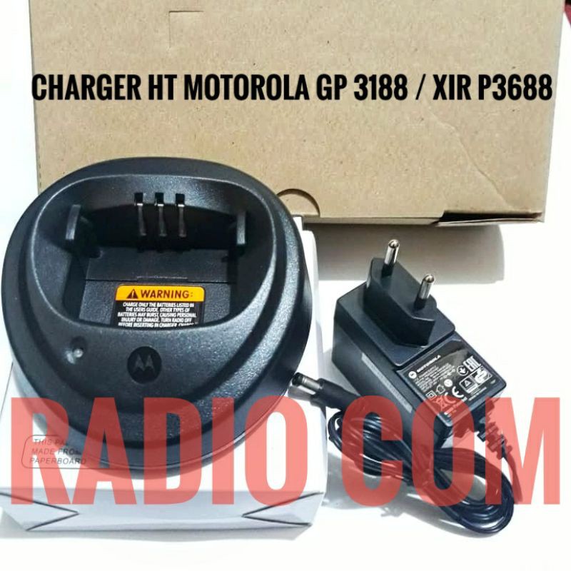 CHARGER HT MOTOROLA GP 3188 MURAH DEKSTOP CHARGER MOTOROLA XIR P3688 GP3188 MURAH