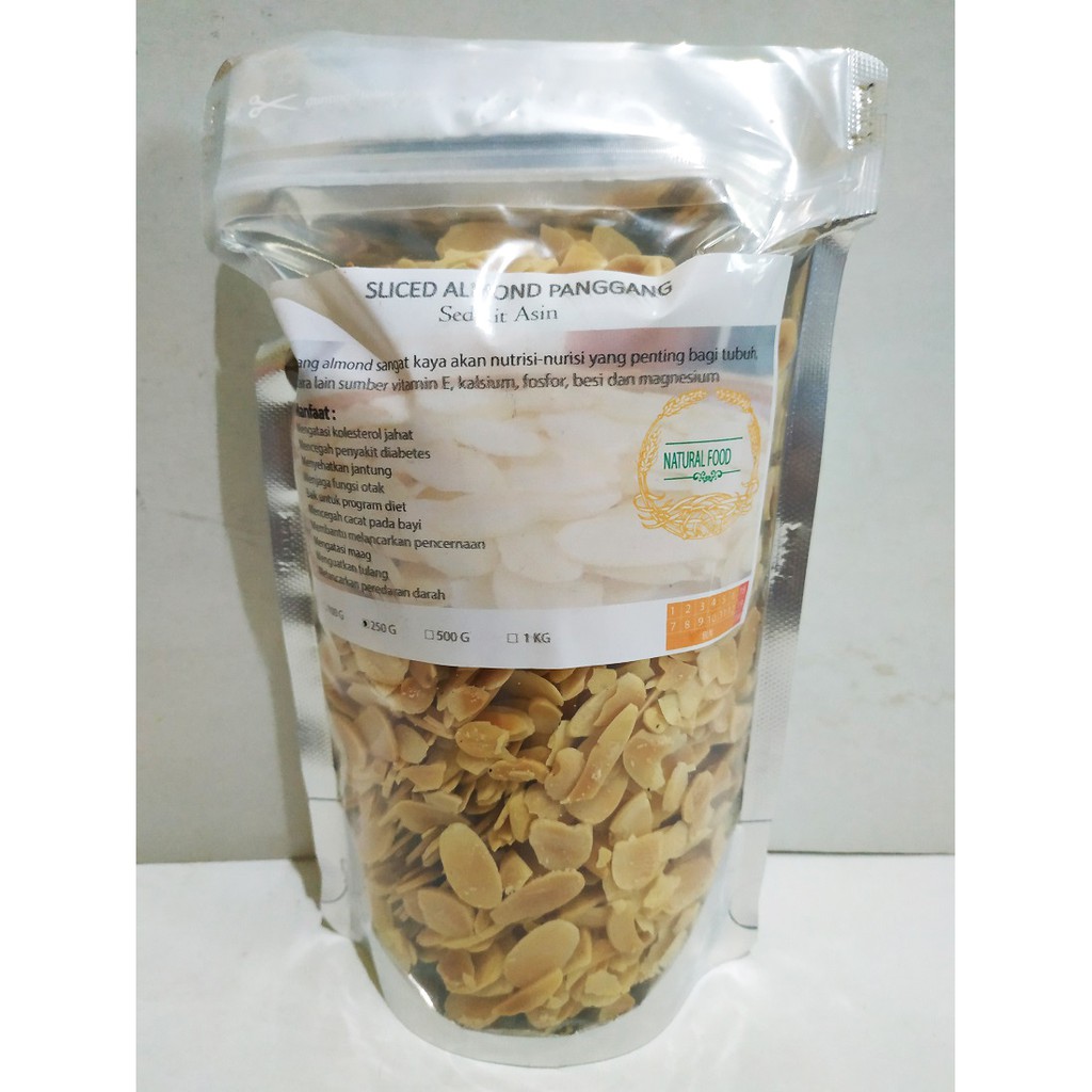 

Almond Slice Panggang [Sedikit Asin] 250 gr