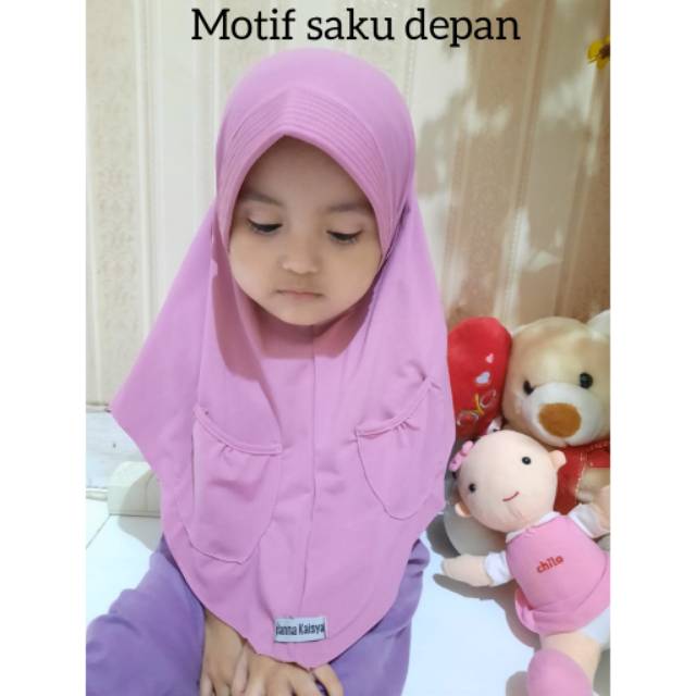 Jilbab anak 2-5th