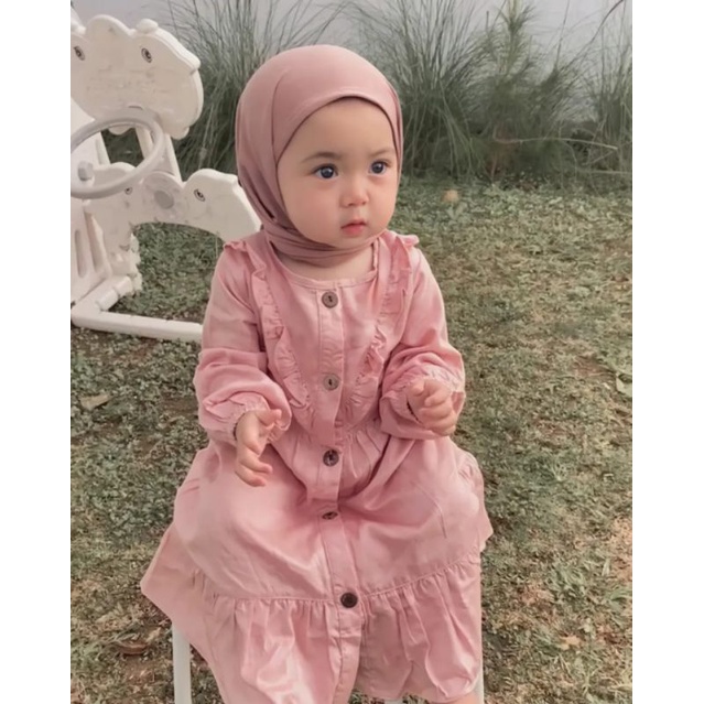 Elea Series Gamis couple gamis baby gamis anak By Aiska Hijab
