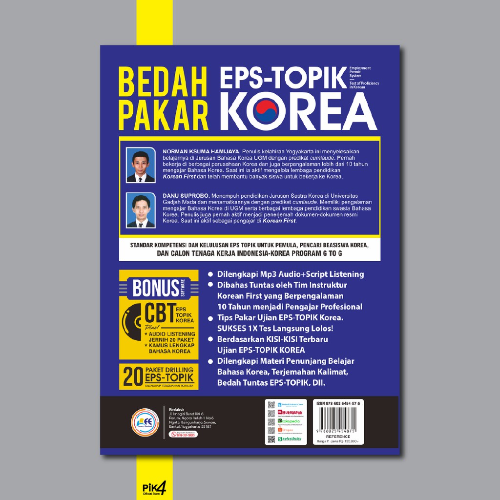 Buku Bedah Pakar Eps Topik Korea Terbaru Full Bonus