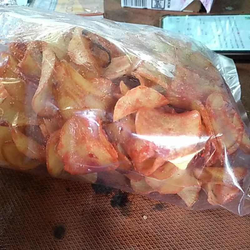 

Kripik kaca pedas enak