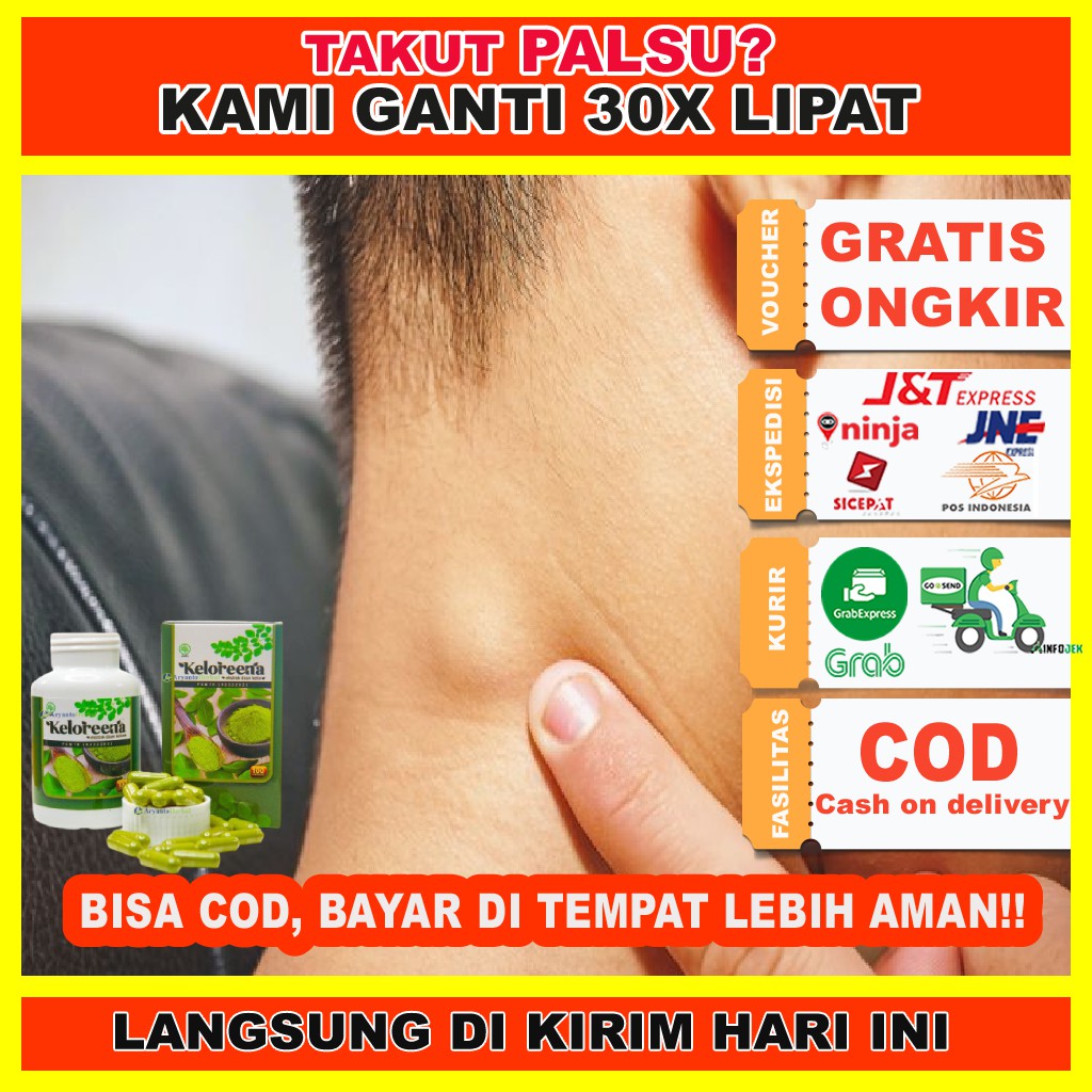 Jual Obat Benjolan Di Leher Benjolan Getah Bening Penghilang Benjolan Daun Kelor Keloreena