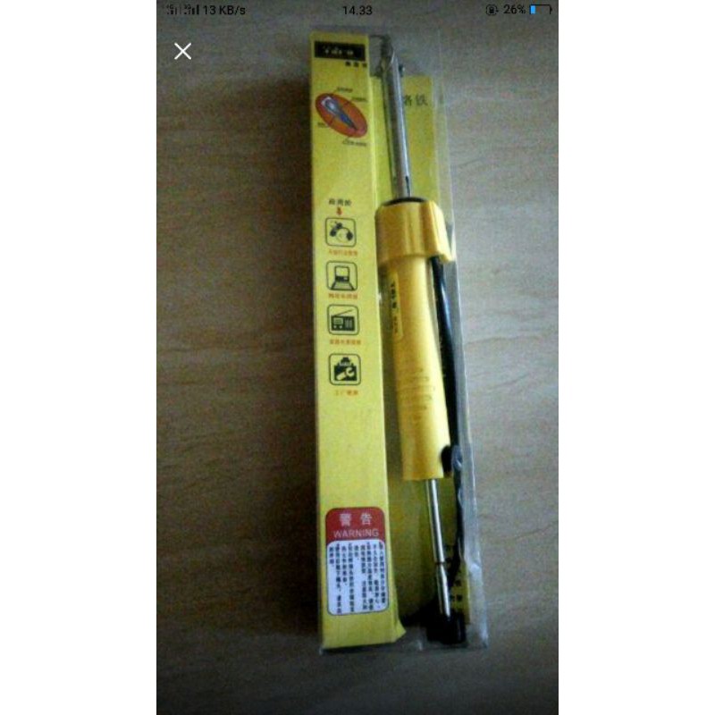 Solder Sedot timah TNI U