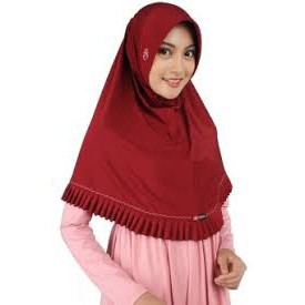 Jilbab Instan Rempel Nafisa Zalina - Hijab Khimar casual Kerudung Bergo